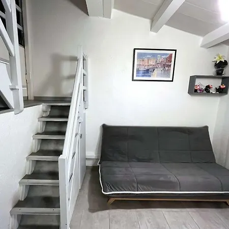 아파트 Mezzanine Climatise Pour 5 Avec Parking, A 800m De La - Fr-1-607-238 아그