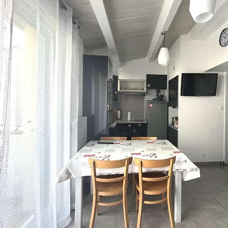 Mezzanine Climatise Pour 5 Avec Parking, A 800m De La - Fr-1-607-238 * 아그