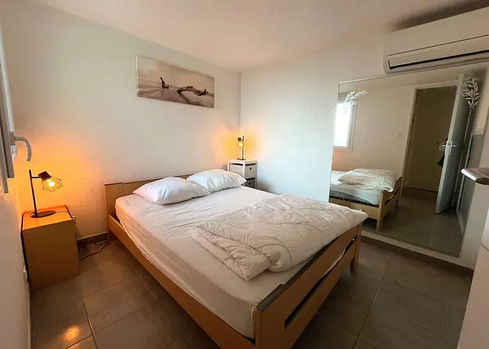 Mezzanine Climatisé Pour 5 Avec Parking, à 800m De La - Fr-1-607-238 * Agde